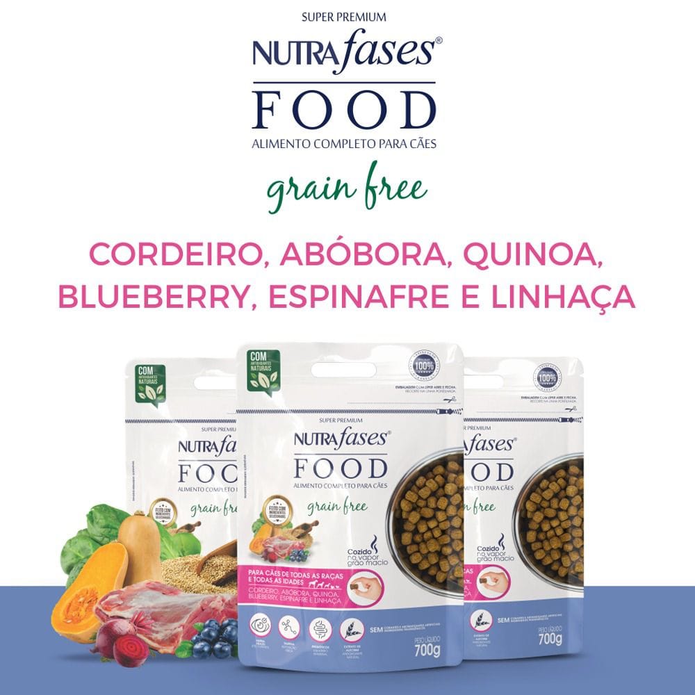 NutraFases Food Grain Free 700g — oferta na PetCare Queirós